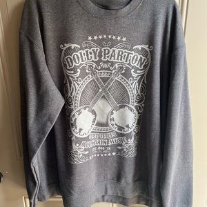 Dolly Parton crew neck XXL